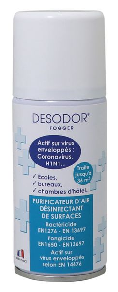 PURIFICATEUR D'AIR VIRUCIDE AUTO-PERCUTANT