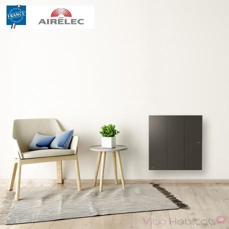 RADIATEUR ELECTRIQUE FONTE AIRELEC - OZEO SMART ECOCONTROL 1000W HORIZONTAL ANTHRACITE - A693513