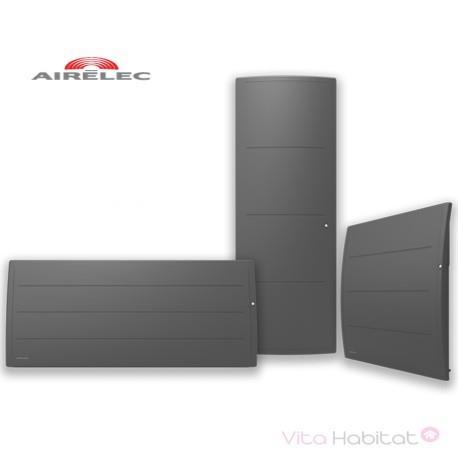 RADIATEUR FONTE AIRELEC - ADEOS SMART ECOCONTROL 1250W HORIZONTAL GRIS ANTHRACITE - A693634