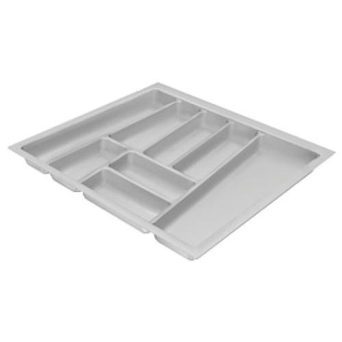 RANGE-COUVERTS - PLASTIQUE - 500X900 - ARGENT - ORGATRAY 740 HETTICH
