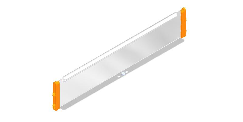 Séparateur alu storage top p.316*h.60 - uacs044_0