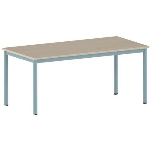 TABLE CARÉLIE 160 X 80 CM MOBILE T5 STRAT ÉRABLE LAGON 6027 - MOBIDECOR