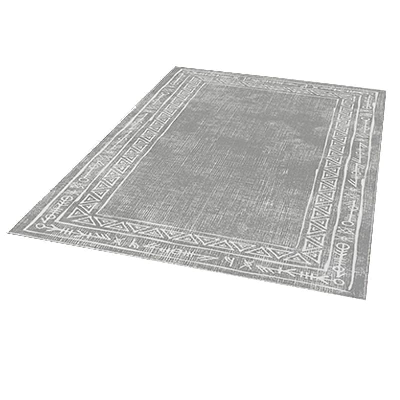 Tapis en Polyester 100x200cm WellHome couleur Gris Clair - multicolore WH0980-5_0