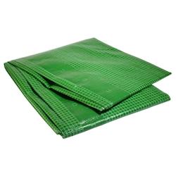 Tecplast Bâche plastique 4 x 6 m Armée verte Polyéthylène 170g/m² - vert plastique 3760120107078_0