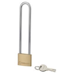 Cadenas à clé Type 1+  UNIKEY (achetez-en plusieurs, ouvrez avec la même clé), 40mm, 2 clés - THIRARD - doré 3150260080421_0