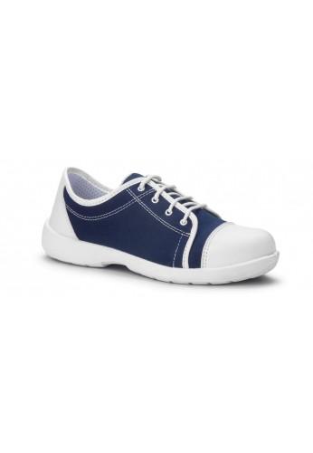 Chaussures de sécurité femme Loane Marine S1P - modèle bas en toile avec semelle A2017 SRC_0
