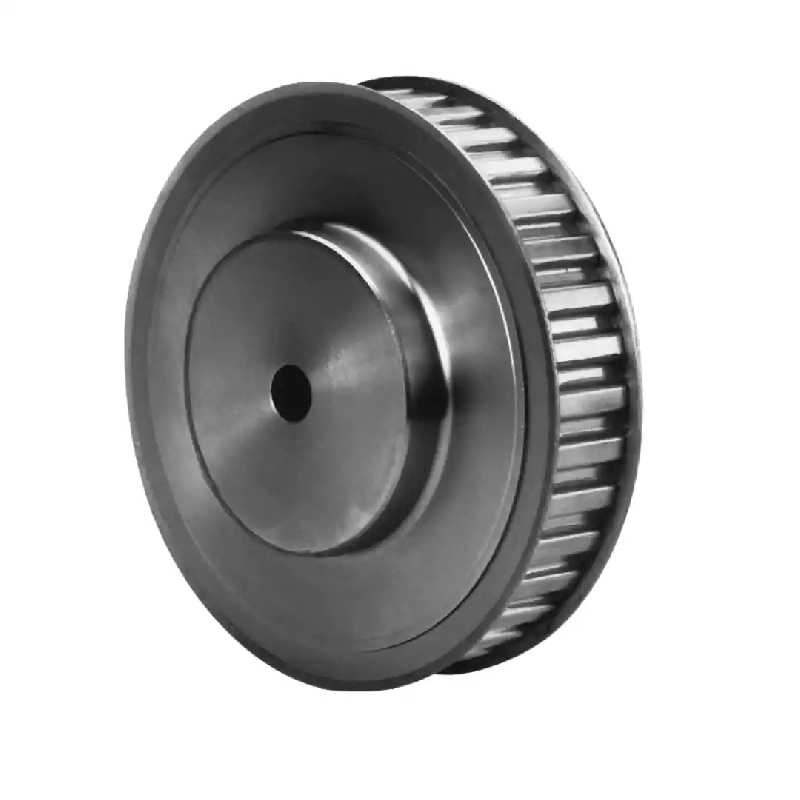 CMW - LZ010-100 - poulies synchrones - profil timing - section l - pré alésée (8mm)  - 10 dents - pas de 9.525 mm - acier_0