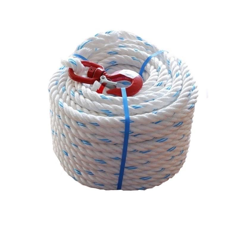 20 mm en polypropylène wo Gin roue Corde avec 2 T crochet-Choisissez Votre Longueur 