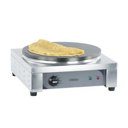 Crêpière électrique Carrée Casselin – 35 Cm En Fonte, Thermostat Réglable, Parfaite Pour Crêpes Et Galettes
