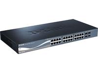 D-Link DGS-1500-28 - Commutateur 28 ports Gigabit SmartPro - Géré - Ordinateur de bureau, montable sur rack_0