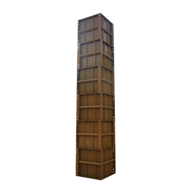 Panneau de coffrage métallique - création de piliers carrés et rectangulaires - modulable et réutilisable - 50/50 cm_0