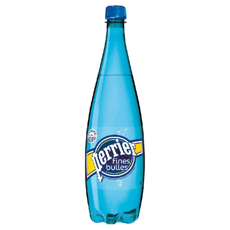 PERRIER EAU GAZEUSE PERRIER - FINES BULLES - 1 LITRE (LOT 6 BOUTEILLES)