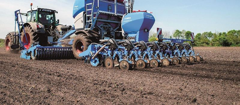 Semoir monograine Lemken Azurit 9/8.75 KD - 8 rangs avec procédé DeltaRow et trémie 600L_0