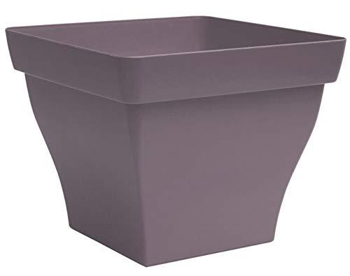 Poetic Jardin Roméo - Pots et cache-pots ronds et carrés - Taupe - Intérieur et extérieur - Résistants aux intempéries_0