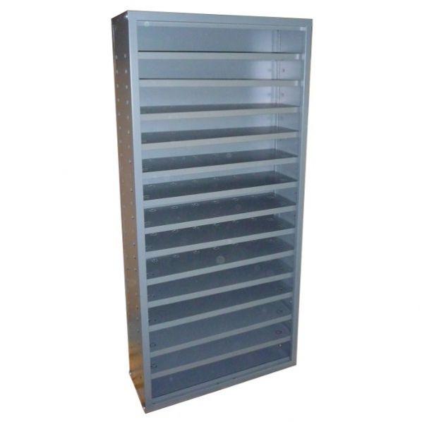 Armoire ouverte sans portes - 13 étagères - 3 dimensions disponibles - Marque Rolléco_0