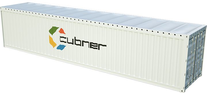 Container maritime 40 pieds open top - toit bâché ou rigide, acier Corten, norme CSC_0