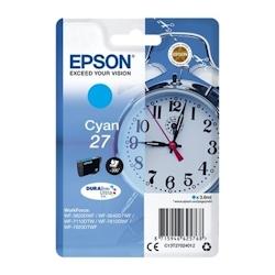 Epson 27 - Cartouche d'encre cyan T270240 - Réveil - C13T27024012 - Bleu_0