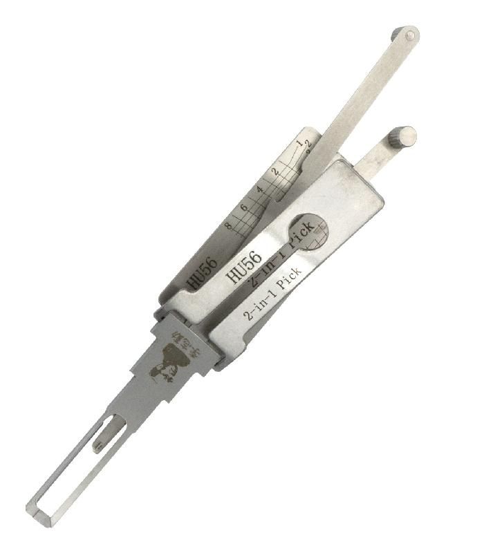 Lishi HU56 crocheteur décodeur 2-in-1 Mr Li - Smart, Mitsubishi et Volvo_0