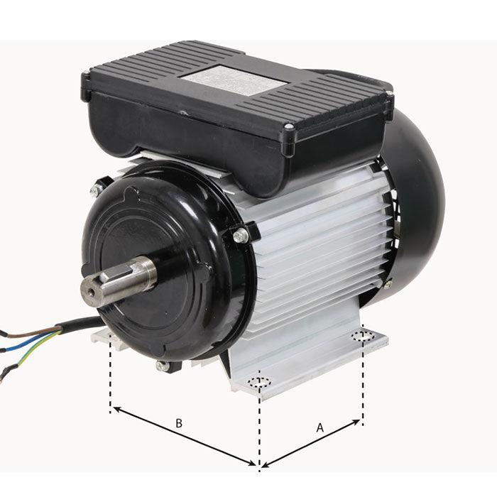 Moteur électrique 3cv 3000tr/min monophasé - 11576097_0