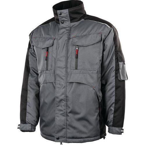 PARKA PROFESSIONNEL CELSIUS COLORIS GRIS-NOIR TAILLE XL - ALBATROS