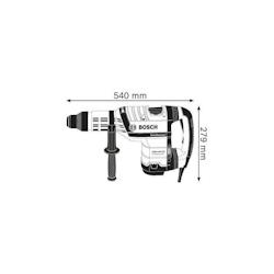 BOSCH MACHINES Perforateur Bosch Gbh 8-45 Dv Professional Sds-max 1500 W 12,5 J - 0 611 265 000_0