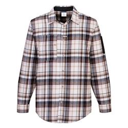 Portwest - Chemise de travail à carreaux KX3 Marron / Beige Taille 3XL - XXXL 5036108350728_0