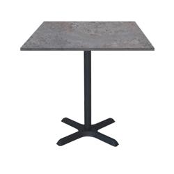 Restootab - Table 70x70cm - modèle Dina caldeira - marron fonte 3760371511013_0