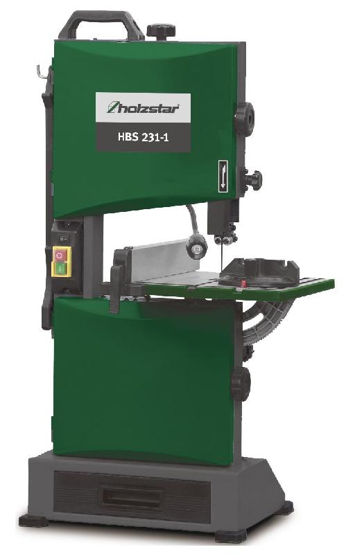 Scie à ruban verticale pour le bois modèle d'établi cap. 90x228 mm 0,3kW 230V Holzstar HBS231-1_0