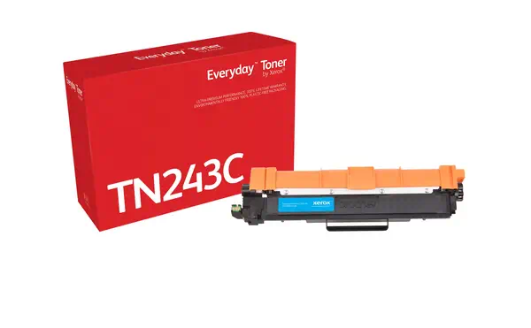 Toner Cyan Everyday¢ de Xerox compatible avec Brother TN-243C, Capacité standard_0