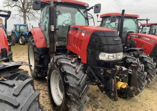 Tracteur agricole Case-IH Puma 140 - 140CV, 4RM, 5 300h, année 2012, référence 25599_0