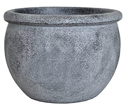 DEHNER POT DE FLEURS EN PLASTIQUE GRIS Ø 55 CM, HÖHE 42 CM GRIS 278783_0