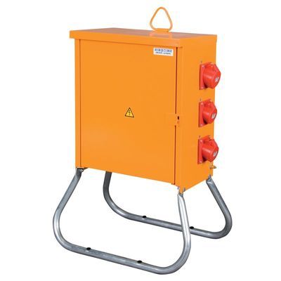 Armoire électrique de chantier, puissance 27 kva, pour raccorder tous types d'équipements en 16a ou 32a- sermes - ac41se_0