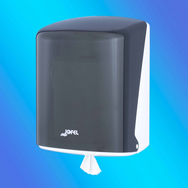 Ag41400 - distributeur box de papier toilette - mèche en bobine azur - jofel_0