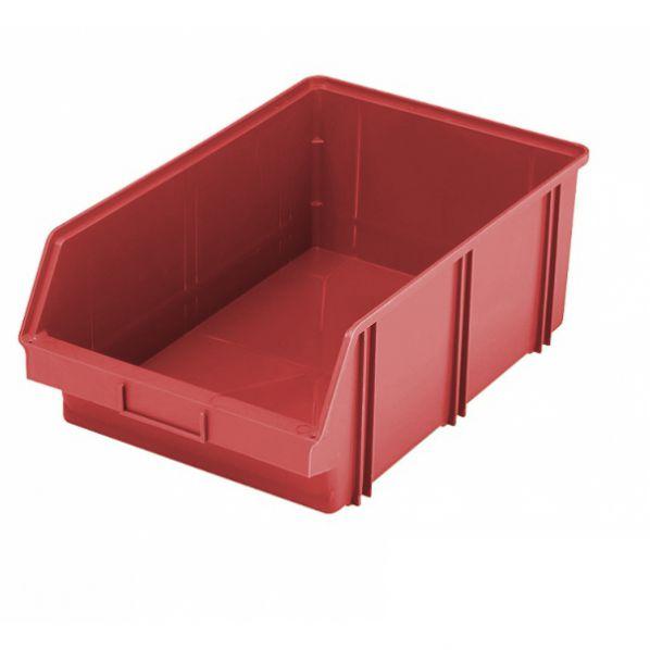 Bac à bec éco - largeur 485 mm - couleur rouge - robuste et résistant aux chocs - Rolléco_0
