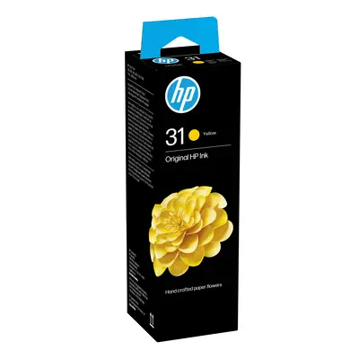 Bouteille d'encre jaune authentique 70 mL HP 31 Original_0
