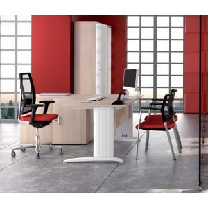 Bureau de direction en mélamine 25 mm - Gamme SIGMA - Fabricant MOBEL LINEA - Modèle MOBL-DIR-SIGMA_0