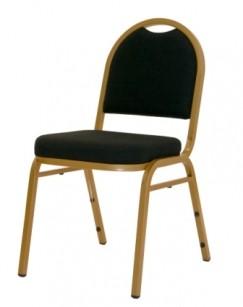 Chaise Igor Banquet - idéale pour événements, piétement tube 22x22 mm, plusieurs coloris disponibles_0