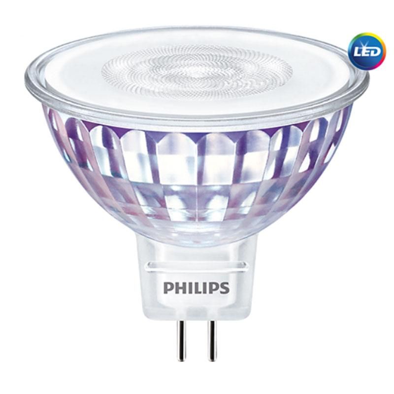 Spot LED dimmable GU5.3 MASTER - 7W équivalent 50W - MR16 840 60° - Philips_0