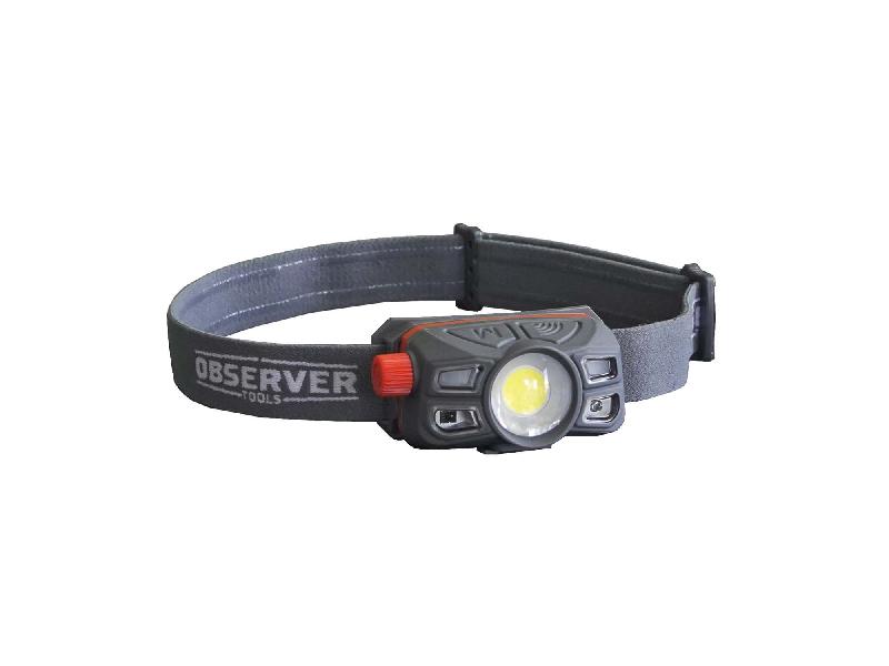 Lampe frontale à faisceau focalisé - réglage 60 à 450 lumens - IP67 - autonomie jusqu'à 20h - Réf. 897509_0