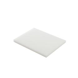 Lobrot planche à découper PEHD 500 Blanc 40x30x2 cm - 3281840489171_0