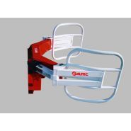 M10P120 - Pince à balles enrubannées Altec - Capacité 1000 kg - Bottes rondes 110 à 140 cm_0