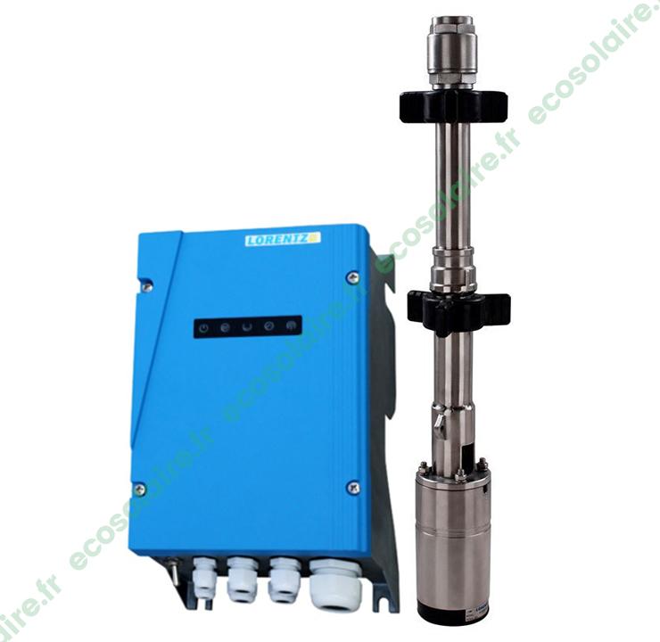 Pompe immergée solaire LORENTZ PS2-200 HR-14-X - Débit 2,60 m3/h - Hauteur 20 m - Fonctionnement 24V/48V_0