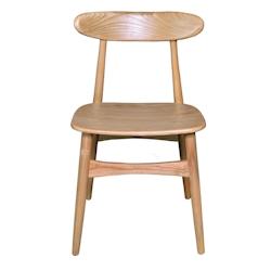 SIT Möbel Chaise en bois en bois Sungkai | naturel | L 53 x P 45 x H 80 cm - beige Bois massif 09612-01_0