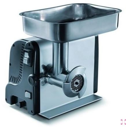 Hachoir à viande professionnel TC08SI - modèle TC 8 Vegas Engrenage - débit 60 kg/h - disque 6 mm - puissance 250 W_0