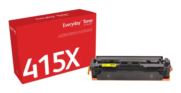 Toner Everyday¢ _OEM_NAME_ Jaune de Xerox compatible avec HP 415X (W2032X), Grande capacité_0