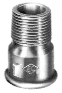 Allonge à visser en fonte malléable galvanisée - Fig526 - Réf : FIG526G - Norme NF EN 10242 et NF EN 1562_0