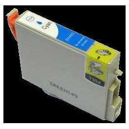 Cartouche jet d'encre compatible Epson Stylus R200/R300/R300M/RX500 (T0482) - Puce Cyan 20ml - Réf 00790C_0