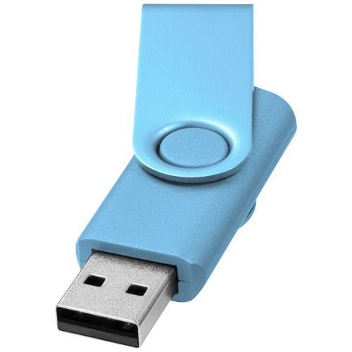 Clé USB 2 Go Rotate-Metallic - Plastique et Aluminium 12350705_0