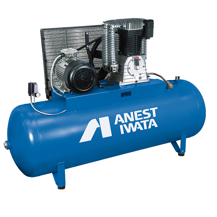 Compresseur à piston 5.5cv 270 litres anest iwata - 11578084_0
