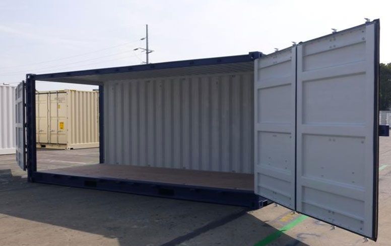 Container open side